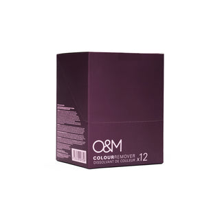 O&M Colour Remover 12 Pack - 30g Single Use Sachets