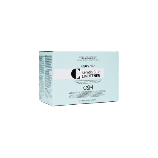 COR.color Keratin Lightener Blue 1kg (Ammonia Free)