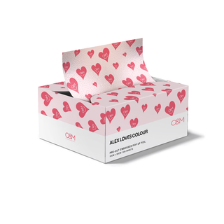 O&M x Alex Loves Colour collab Foil 15cm x 35cm 300 sheets