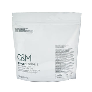 O&M SUPER BLONDE High Level 9 Lift Powder Lightener 1000g