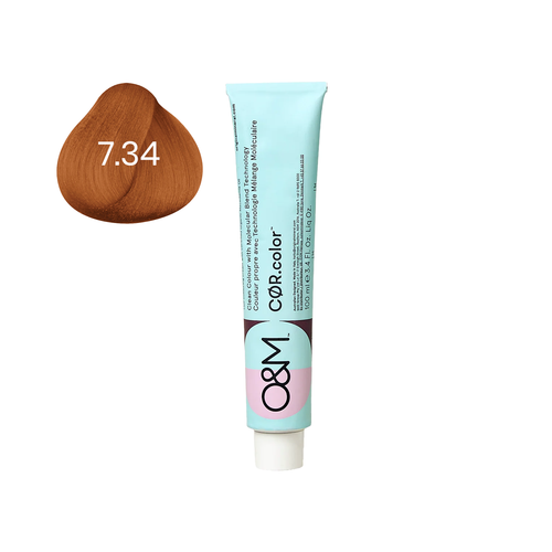 7.34 CØR.color Golden Copper Blonde