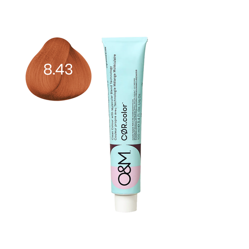 8.43 CØR.color Light Copper Gold Blonde