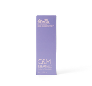 O&M Cream Whip Vegan Ammonia Free Cream Lightener 200g