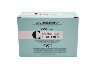 COR.color Keratin Lightener Blue 1kg (Ammonia Free)