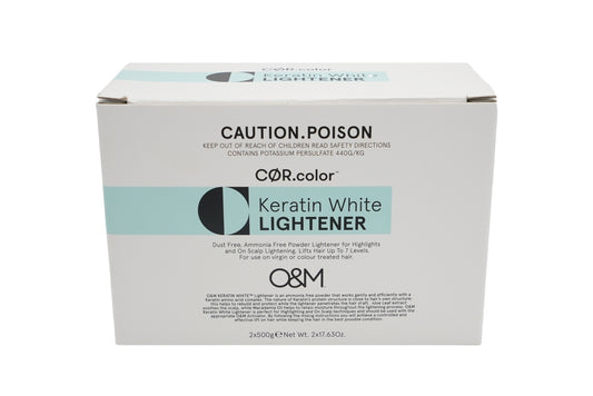 COR.color Keratin Lightener White 1kg (Ammonia Free)